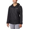 Columbia Arcadia II Jacket Giacca Impermeabile, Nero, L Donna