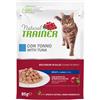 Trainer Natural per Gatto Adult con Bocconcini in Salsa in Busta da 85 gr Gusto Tonno