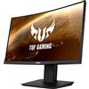 ASUS TUF Gaming VG24VQ Curved Gaming Monitor - 23.6 inch Full HD (1920 x 1080), 144Hz, Extreme Low Motion Blur, FreeSync, 1ms (MPRT), Shadow Boost, Nero