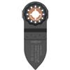 BOSCH OSL200CR 1 pezzo Starlock oscillante Multi Tool Grout & Abrasivo Carburo Grana Levigatura Dito per Applicazioni in Legno Levigatura