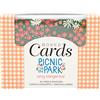 American Crafts Cards/ENVS A2 40/Box PRK, Amy Tan Picnic nel Parco, taglia unica