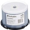 Verbatim DVD-R 16x Wide Printable Waterproof No ID Brand