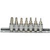 KS Tools 922.1499 - Set di 7 chiavi a bussola Torx Ultimate Traforate