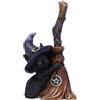 Nemesis Now Familiars - Scopa 11,5 cm, colore: Nero