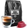 La Capsuleria Caffè NERO, espresso (80 Capsule) compatibili con Bialetti (anche con modello Gioia e macchine con chip), 8 Pack Salva Aroma da 10 Capsule, espresso forte e intenso (La Capsuleria)