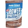 Body Attack Power Protein 90, Cioccolato, 500g, 5K proteine in polvere con proteine del siero di latte, L-carnitina e BCAA per la costruzione muscolare e il fitness.