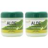 Tabaibaloe TABAIBA Crema aloe vera Tabaiba - 2 creme premium all'aloe Premium per viso e corpo