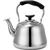 Generic 3L 4L 5L 6L 7L stufa Top bollitore da tè, teiera in acciaio inox per casa e cucina, bollitore fischietto, adatto per tutti i tipi di piano cottura/stufa, 6L
