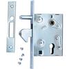 KeyMet Serratura a gancio F 60 per porte scorrevoli con perno.