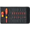 Wiha Juego de destornilladores y bits slimVario® 2831 T16 SET 9-tlg slimVario; TASCHE