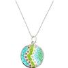 Venetiaurum - Collana per Donna Con Pendente Murrina In Vetro Originale Di Murano E Argento 925 - Gioiello Made In Italy Certificato