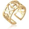 Elli Anello da Donna Placcato Oro