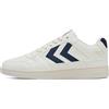 hummel St. Power Play CLSneaker Unisex, Bianco Blu Marino., 38 EU