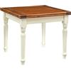 Biscottini Tavolo 92x92 allungabile Made in Italy | Tavolo da pranzo allungabile | Tavolo allungabile bianco | Tavolo legno massello