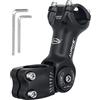 BSSOK Attacco Manubrio MTB 31.8mm/25.4mm Attacco Manubrio Bici da Corsa 90mm/110mm/130mm Forcella Prolunga Extender 0~60 Gradi Regolabile