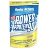 Body Attack Power Protein 90, Limone, 500g, 5K proteine in polvere con proteine del siero di latte, L-carnitina e BCAA per la costruzione muscolare e il fitness.