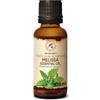 AROMATIKA trust the power of nature Olio Essenziale di Melissa 30ml - Puro e Naturale - India - Per Aromaterapia, Diffusore e Profumazione Ambiente - Aroma Bath