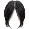 Liummrcy Real Topper Middle Side Hair Human Hair, topper per donne vere capelli umani senza frangia, clip del topper a corona nei capelli per donne con capelli diradanti, liummrcy