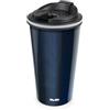 IBILI Bicchiere termico blue 410 ml, acciaio inox, doppia parete, riutilizzabile, tazza da caffè