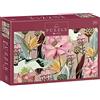 Interdruk PUZ1000FLO2 - 1000 Pieces Puzzle for Adults - Flowers no. 2