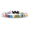 Made by Nami Braccialetto Surfer Boho - Donna e Uomo - Accessori Fatti a Mano per Festa in Spiaggia - Etnico Hippie - 100% Impermeabile e Regolabile - Amicizia Ragazze (giallo)