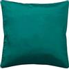 DOUCEUR D'INTERIEUR Shana - Federa per cuscino color smeraldo, 40 x 40 cm