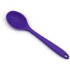 ARMODORRA Cucchiaio in silicone antiaderente per la cottura in silicone, cucchiaio da cucina in silicone, set di cucchiai di miscelazione e degustazione,(viola)