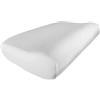Edda Lux Federa per cuscino cervicale, 55 x 35 cm, in morbido jersey di cotone 100%, per guanciali da collo in memory foam, Bianco
