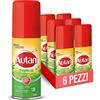 Autan Tropical Mini Spray Antizanzare Forte, Repellente Zanzare Azione Protettiva Duratura, Fino a 8h di protezione, Per Viaggi in Luoghi Tropicali, Efficace contro Virus West Nile, 6 Conf. da 50 ml