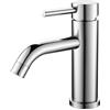 Ibergrif M11003 Star, Miscelatore Monocomando per Bagno, Rubinetto per Lavabo, Cromo, Argento