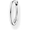 Thomas Sabo singolo Creole Classic da donna oro, argento sterling 925, chiusura con clip