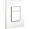 GROHE Even - Placca di comando(risparmio idrico, doppio scarico, facile da installare), colore Bianco