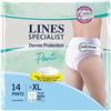 LINES Specialist Derma Protection Pants XL Plus 14 pz Pannolini