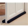 RAM ONLINE Ram® Paraspifferi nero per porta, a doppia faccia, isolante, lungo 90 cm, paraspifferi