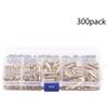 ARCELI 300pcs M3 Kit distanziatore per dadi con distanziatore a colonna esagonale in ottone esagonale con scatola