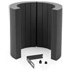 AP ACOUSPANEL BUILDING ACOUSTICS ACOUSPANEL Schermo Isolante per Microfono Pannello Fonoassorbente del Microfono in Schiuma Acustica Schermo di Isolamento Regolabile Cabina Insonorizzata di Registrazione Portatile