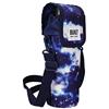 BUILT Borsa Termica per Bottiglia con Tracolla a Strappo, 100% Poliestere con Fodera per Alimenti in PEVA, Design 'Galaxy', Multicolore, 9 cm x 11 cm x 25 cm