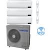 Samsung Climatizzatore Condizionatore Samsung WINDFREE AVANT R32 Wifi Trial Split Inverter 9000 + 9000 + 12000 BTU con U.E. AJ080TXJ4KG/EU NOVITÁ Classe A++/A+