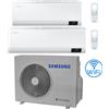 Samsung Climatizzatore Condizionatore Samsung CEBU R32 Wifi Dual Split Inverter 7000 + 18000 BTU con U.E. AJ052TXJ3KG/EU NOVITÁ Classe A+++/A++