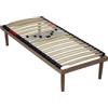 InMaterassi Jolly - Rete a Doghe Fissa in Legno di Faggio : Dimensioni - 80 X 190 CM (SINGOLO)