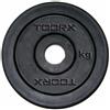 Toorx Fitness Disco Ghisa Gommato - 15 kg. Ø Foro 25 mm. Linea Toorx cod. DGG-15