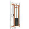 Toorx Fitness Modulo cable cross LINEA GABBIE CROSSTRAINING & CALISTHENICS INDOOR cod. AGU-CC