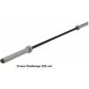 Toorx Fitness CROSS CHALLENGE 450 - Bilanciere Olimpionico 220 cm. Brunito e Cromato - Carico Max 450 kg. Linea Toorx cod. BO-450
