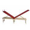 La Posturale by Agarfit Panca Posturale Versione Con Gambe Per Allungamento Muscolare - Dimensioni Aperta 210 X 30 H 43/151 Cm ( rosso)