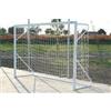 Artisport SRL Af1512/b 1 Porta Singola Da Calcetto In Acciaio Con Bussole Da Interrare M. 3x2 Certificata En749