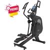 Toorx Fitness Promo Ellittica Elettromagnetica ERX-900 HRC Volano Anteriore con Ricevitore Wireless-Lunghezza Passo Regolabile-App Ready 3.0-Linea Toorx Chrono Line