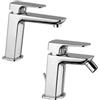 PAINI SET MISCELATORI PAINI NOVE LAVABO E BIDET CROMATO