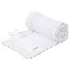 babybay Paracolpi in rete adatto per modello Maxi, Molle, Comfort e Comfort Plus, bianco con stelle glitterate argento