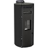 Stufe A Pellet Italia Boston XL 13 Kw Colore: Nero