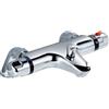 VeeBath DCP650 Perth Deck-Miscelatore termostatico per Vasca da Bagno e Doccia, Finitura cromata